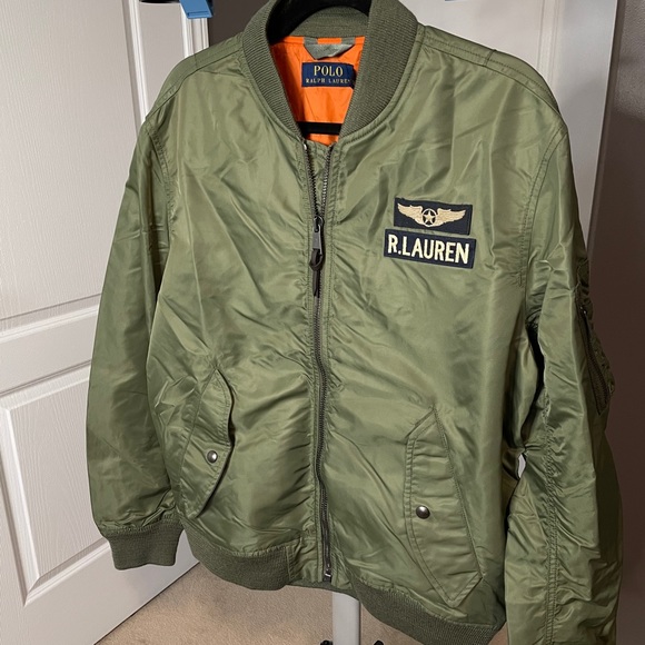 Polo Ralph Lauren Other - ✖️SOLD✖️MEN’S Polo Army Green Bomber Jacket